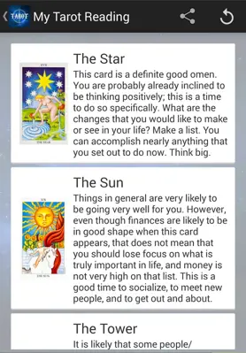 Free Tarot Reading android App screenshot 3